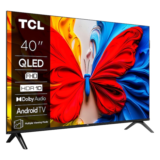 Imagen 0 de TV QLED 101,6 cm (40") TCL 40S5K, Full HD, Smart TV con Android TV, HDR, compatible con Google Cast & Google Home