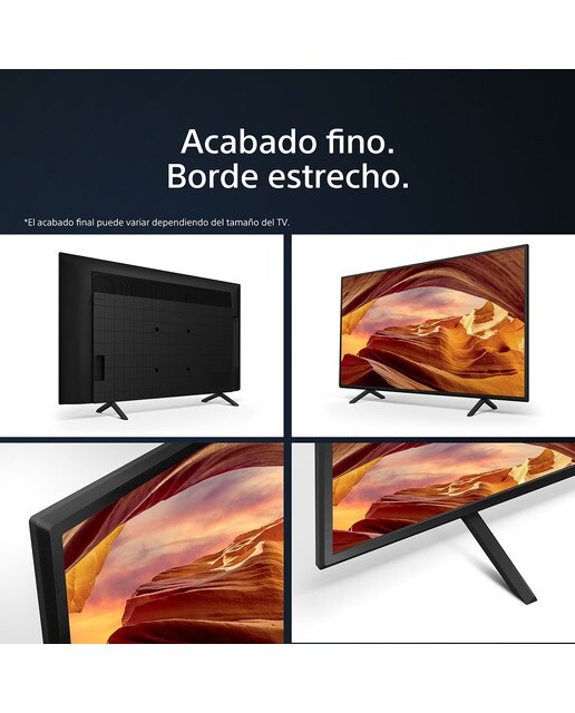 TV 43" Sony BRAVIA KD-43X75WL LED, 4K HDR, Google TV, Smart TV, Marco fino 7