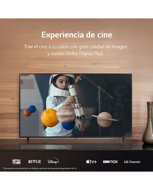 TV LED 108 cm (43") LG 43UR78006 4K, HDR10, Dolby Digital Plus, Smart TV, webOS23 Grafito-9