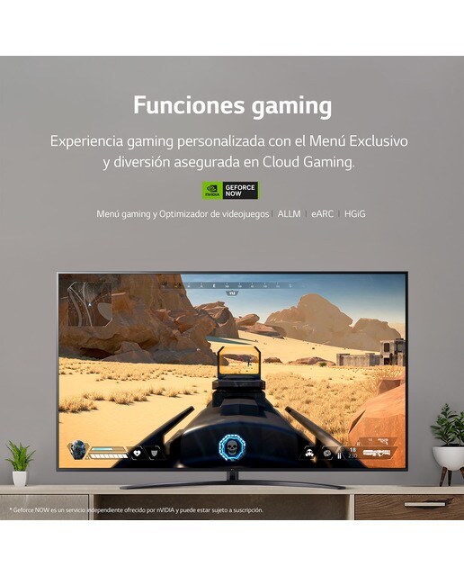 TV LED 108 cm (43") LG 43UR78006 4K, HDR10, Dolby Digital Plus, Smart TV, webOS23 Grafito-10