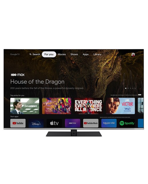 TV LED 103 cm (43") Panasonic TX-43MX710E 4K UHD, Google TV, Dolby Vision, HDR10, Google Assistant Negro-3