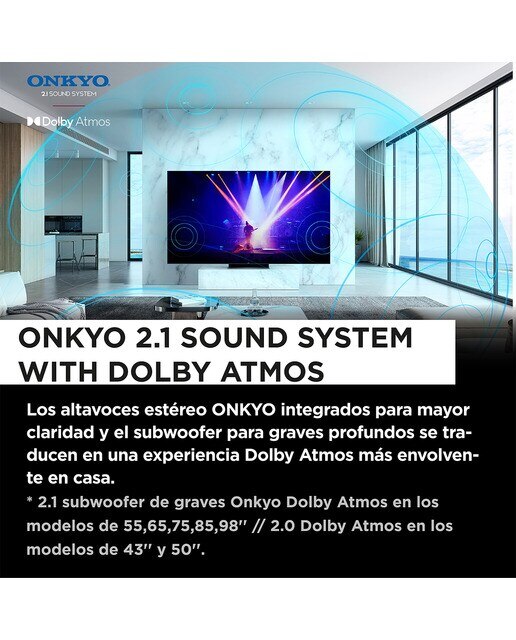 TV QLED Pro 109,2 cm (43") TCL 43C655, 4K Ultra HD, Smart TV by Google TV (Dolby Vision y Atmos, compatible con Google Assistant Titanio-10