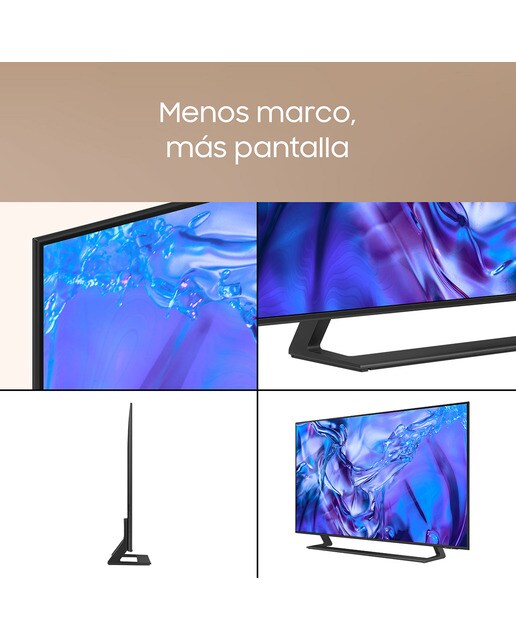 TV LED 108 cm (43") Samsung TU43DU8505KXXC 4K Procesador Crystal UHD Smart TV Gris-9