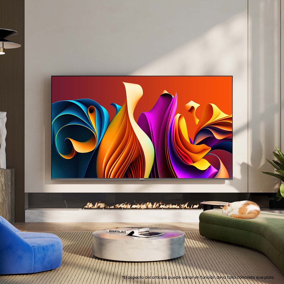 TV QLED 109cm (43") Hisense 43A7NQ UHD 4K Smart TV Gris carbón-13