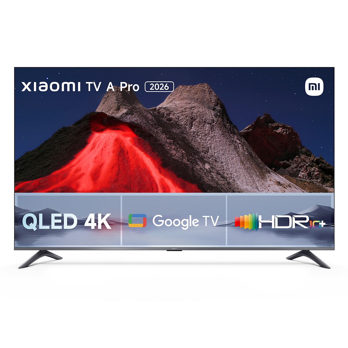TV QLED 108 cm (43") Xiaomi A Pro 2026 UHD 4K con Google TV, HDR10+, Dolby Audio DTS-X Gris-1