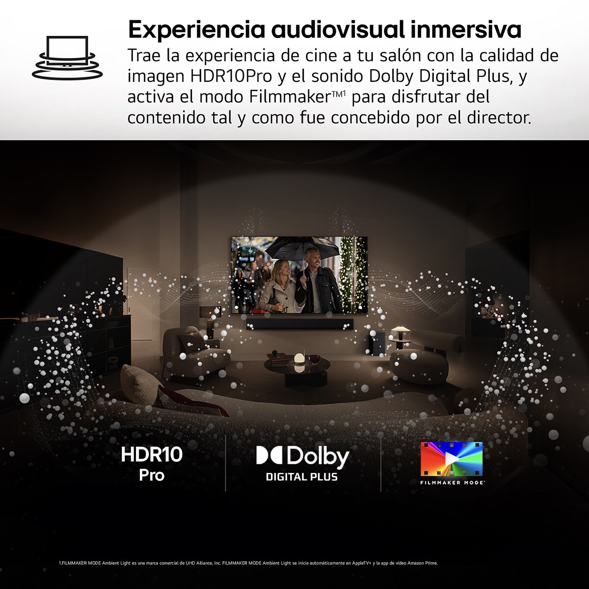 TV QNED evo MiniLED AI 108cm (43") LG 43QNED86A6C, 4K Smart TV Negro-13