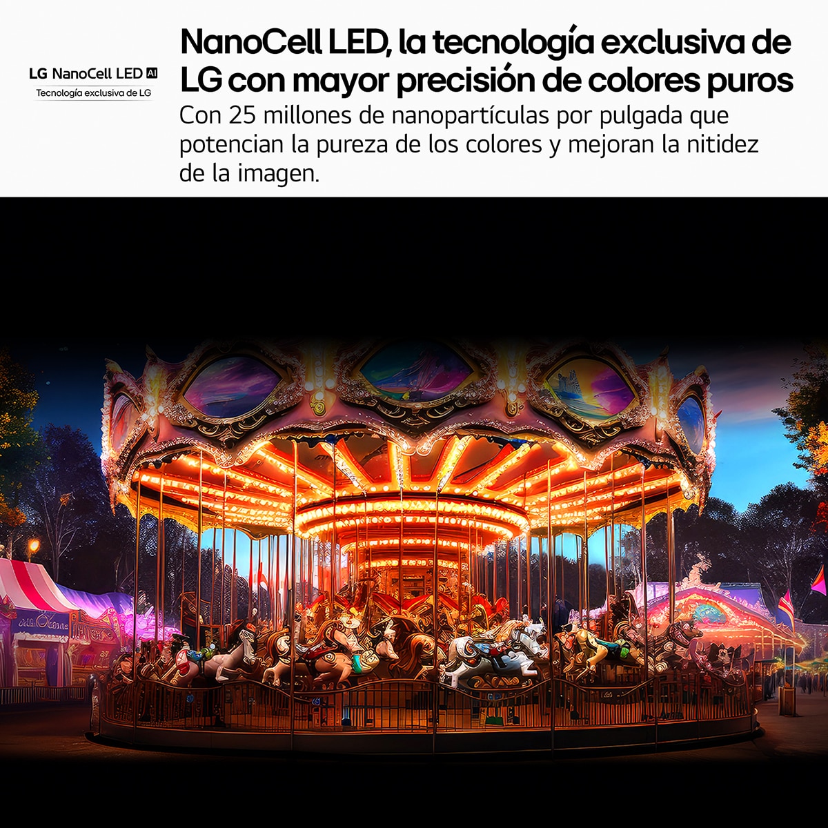 TV LED NanoCell AI 108cm (43") LG 43NANO81A6A, 4K Smart TV Negro-4