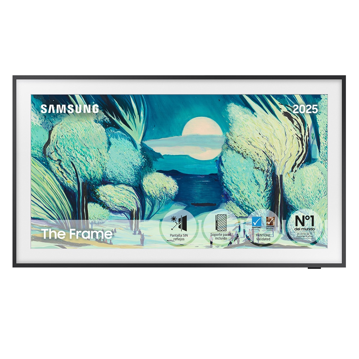 Imagen 0 de TV QLED 108cm (43") Samsung The Frame TQ43LS03FAUXXC 4K Smart TV, Soporte includo