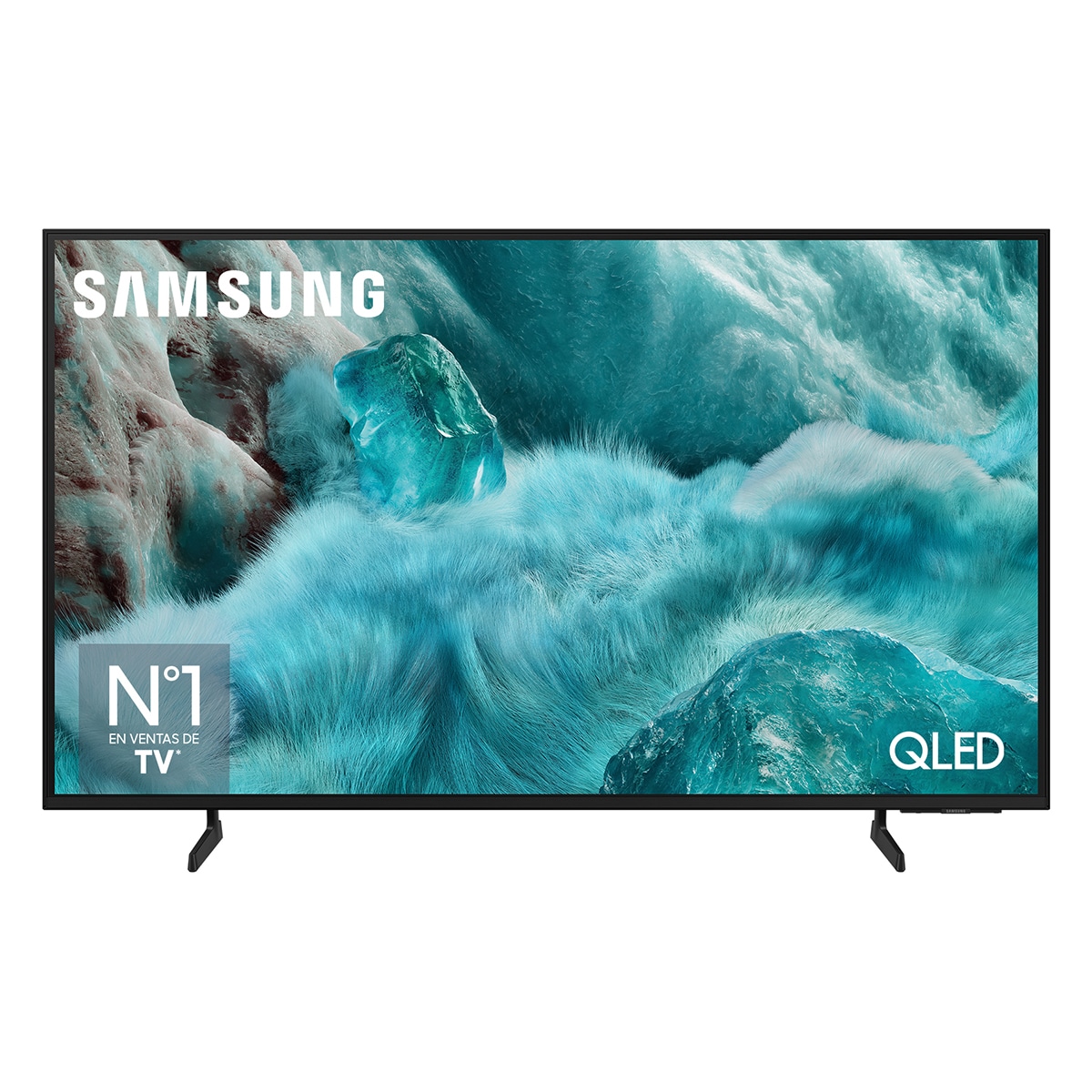 TV QLED 108cm (43") Samsung TQ43Q7FAAUXXC 4K Vision AI Quantum dot Smart TV Negro-1
