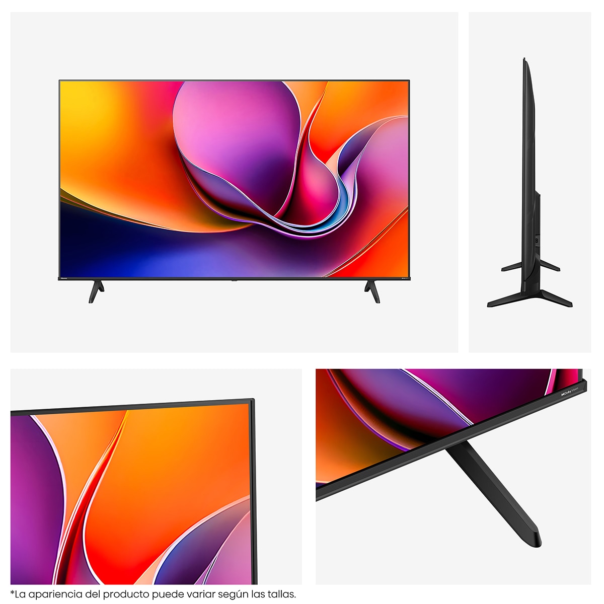 TV LED 109 cm (43") Hisense 43A6Q, UHD 4K, Smart TV Negro-10
