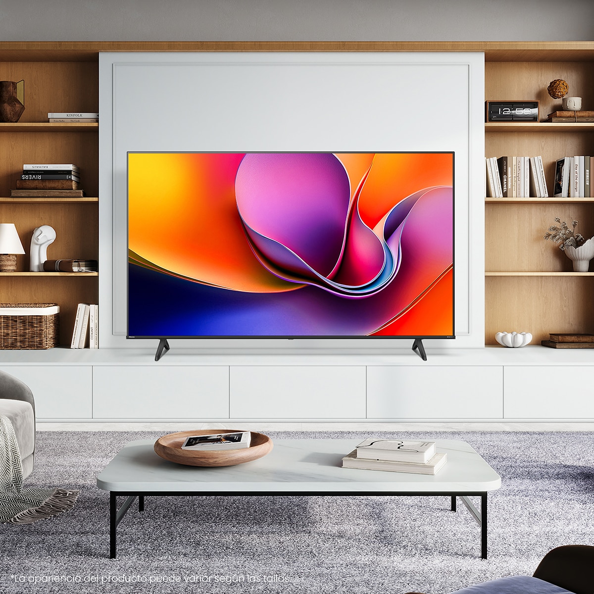 TV LED 109 cm (43") Hisense 43A6Q, UHD 4K, Smart TV Negro-13