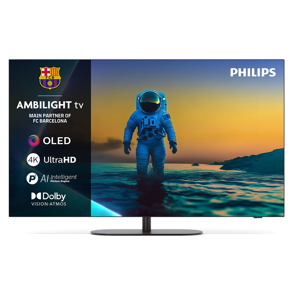 Imagen 0 de TV OLED 106 cm (42") Philips Ambilight 42OLED820/12 UHD 4K, Dolby Vision y Dolby Atmos, Google TV, Smart TV