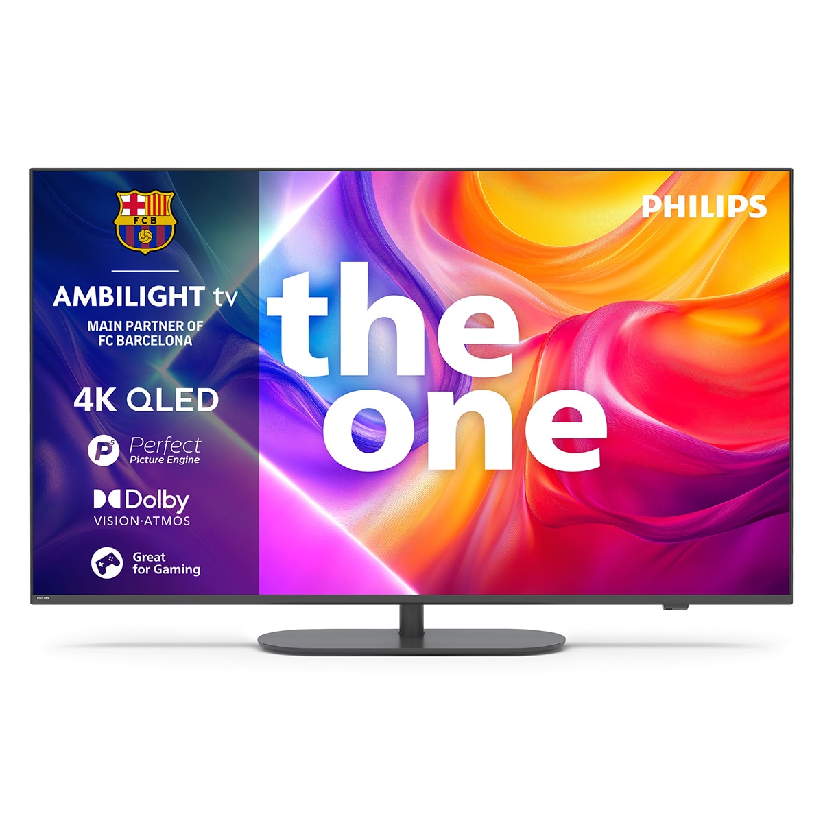 Imagen 0 de TV QLED 108 cm (43") Philips Ambilight 43PUS9010/12 UHD 4K, Dolby Vision y Dolby Atmos, Titan OS, Smart TV