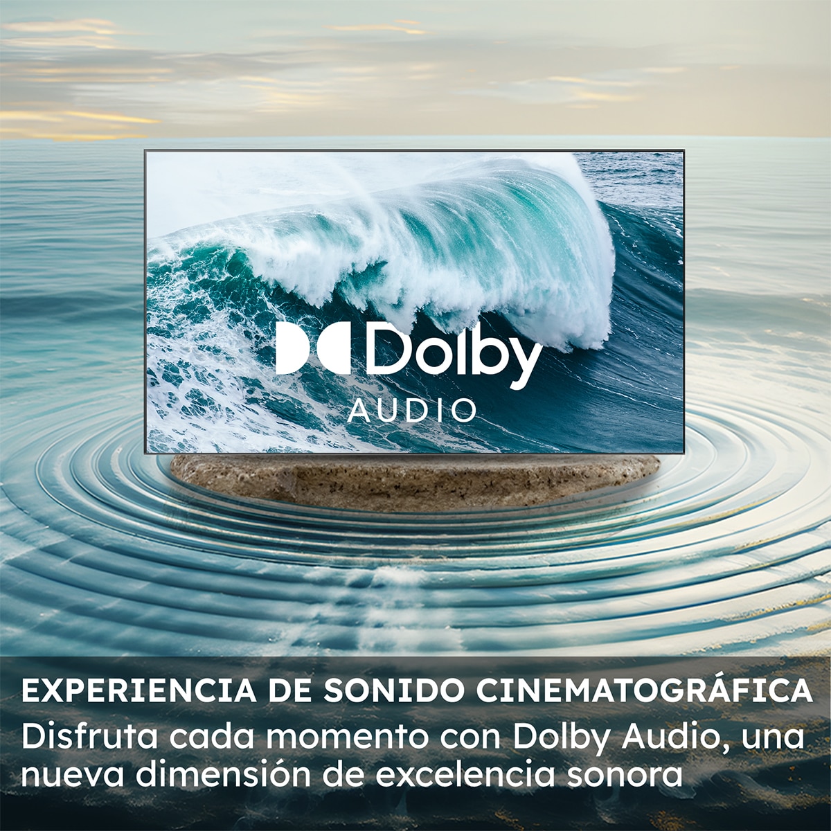 TV QLED 108 cm (43") Haier H43S80FUX UHD 4K, Peana central, Smart Google TV, HDR10, Gaming 120Hz, Dolby Audio Negro-9