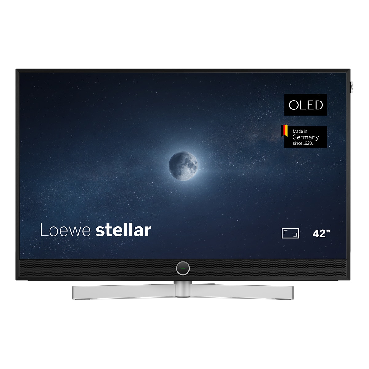 Imagem 0 de TV OLED 106 cm (42'') Loewe Stellar 42 UHD 4K, HDR, Wi?Fi e Smart TV com Barra de Som de 80 W e DR+