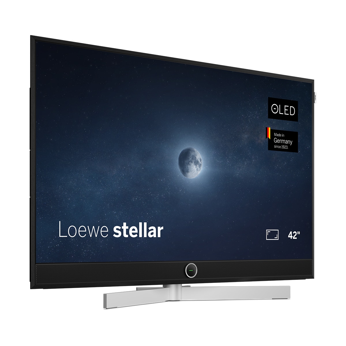 TV OLED 106 cm (42'') Loewe stellar 42 UHD 4K, HDR,  Wi-Fi y Smart TV con barra sonido 80W y DR+ Aluminio  negro / lava-2