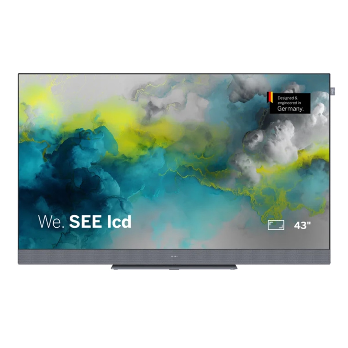 Imagen 0 de TV LED 108 cm (43'') We.by LOEWE we.SEE 43 UHD 4K, Direct LED Full-Array, HDR, Wi-Fi y Smart TV, sonido frontal 60W