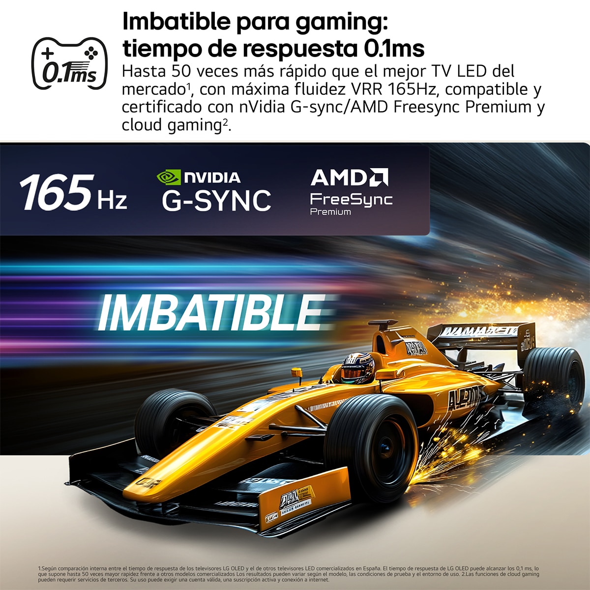 TV OLED evo 106 cm (42") LG OLED42C66LB 4K, Smart TV, AI, C6 - Gris oscuro / Negro Gris oscuro / Negro-12