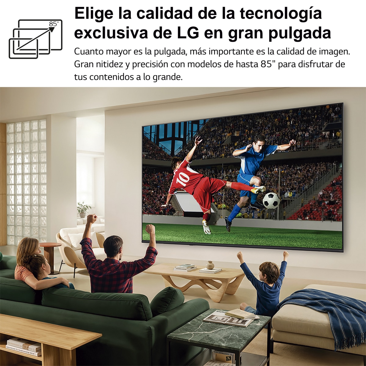 TV QNED Mini LED 108 cm (43") LG 43QNED70B6C 4K, Smart TV, AI, QNED70 Gris oscuro / Negro-7