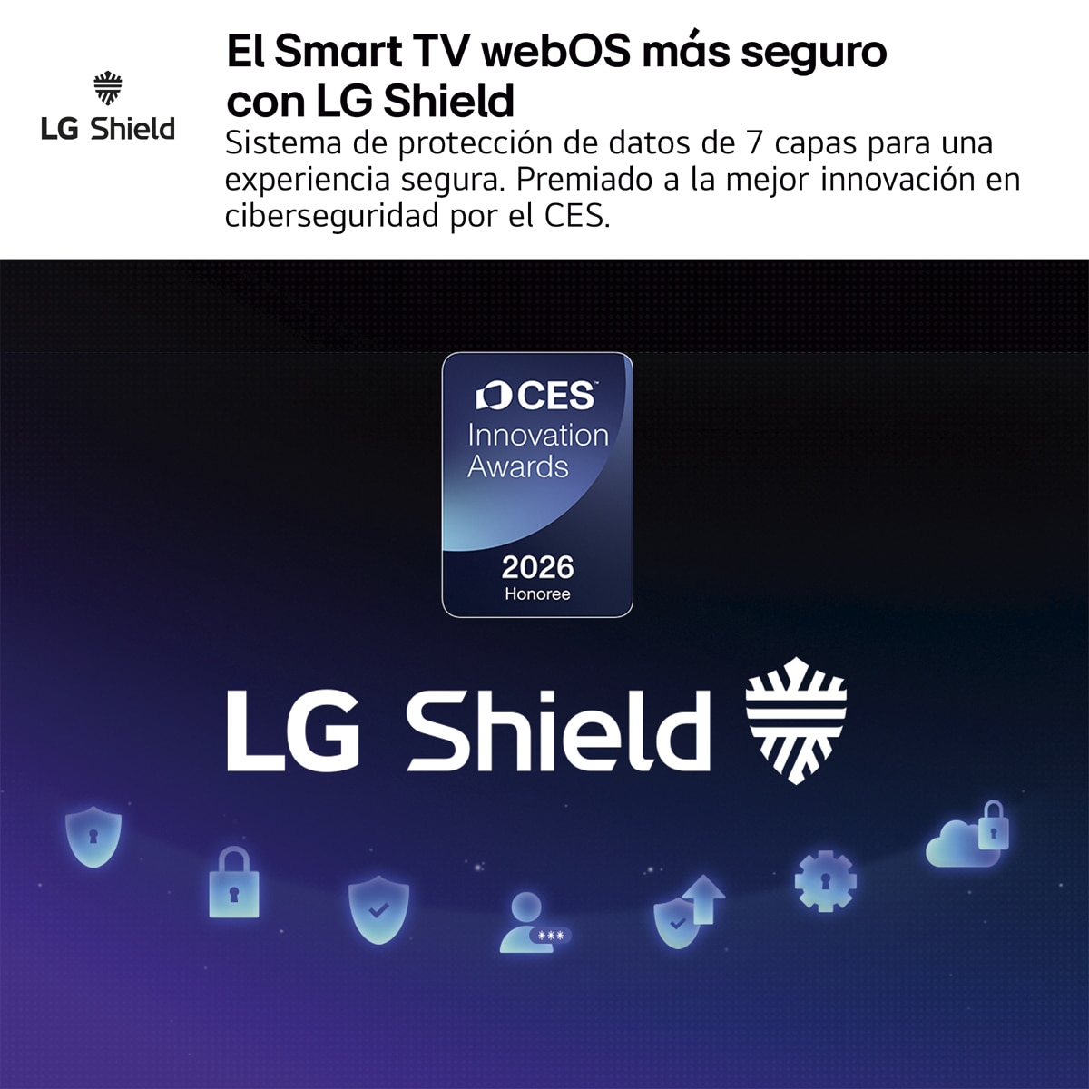 Smart TV LG NANO 4K UHD AI NU90 108 cm (43") 43NU900B6LA 4K 2026 Gris oscuro / Negro-11