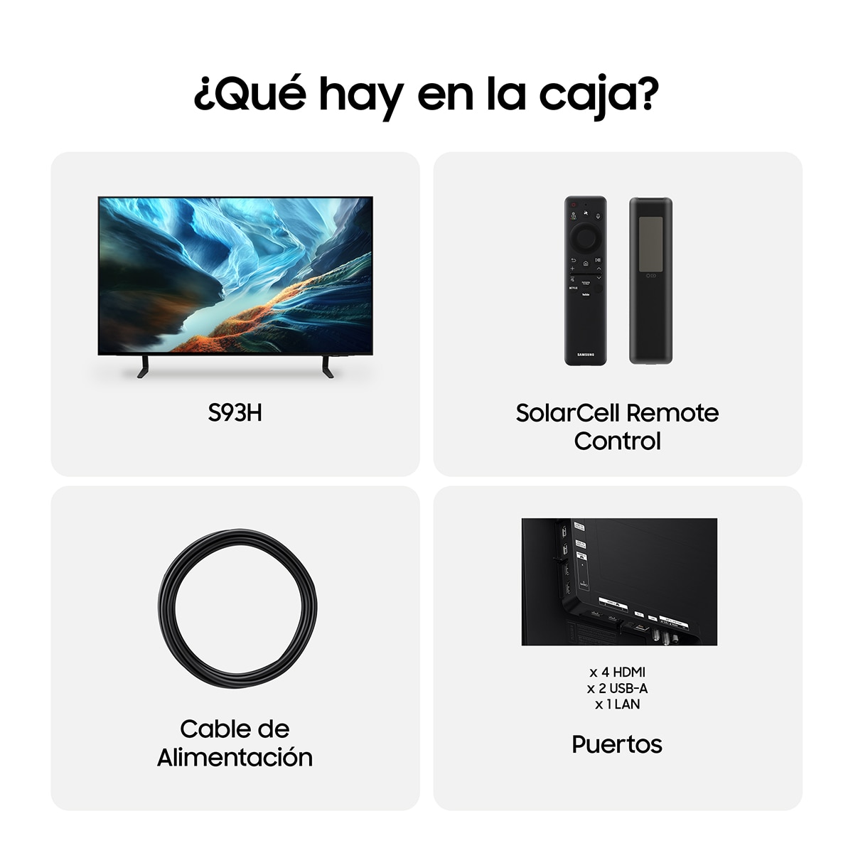 TV OLED 106cm (42") Samsung TQ42S93HAEXXC 4K Smart TV SIN reflejos con Vision AI. 165Hz Ultimate Gaming Pack Negro-7