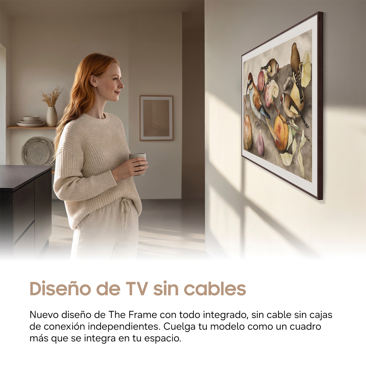 TV QLED 108cm( 43") Samsung The Frame TQ43LS03HEUXXC 4K Smart TV Vision AI SIN reflejos, Modo Arte y soporte incluido - Negro Negro-6