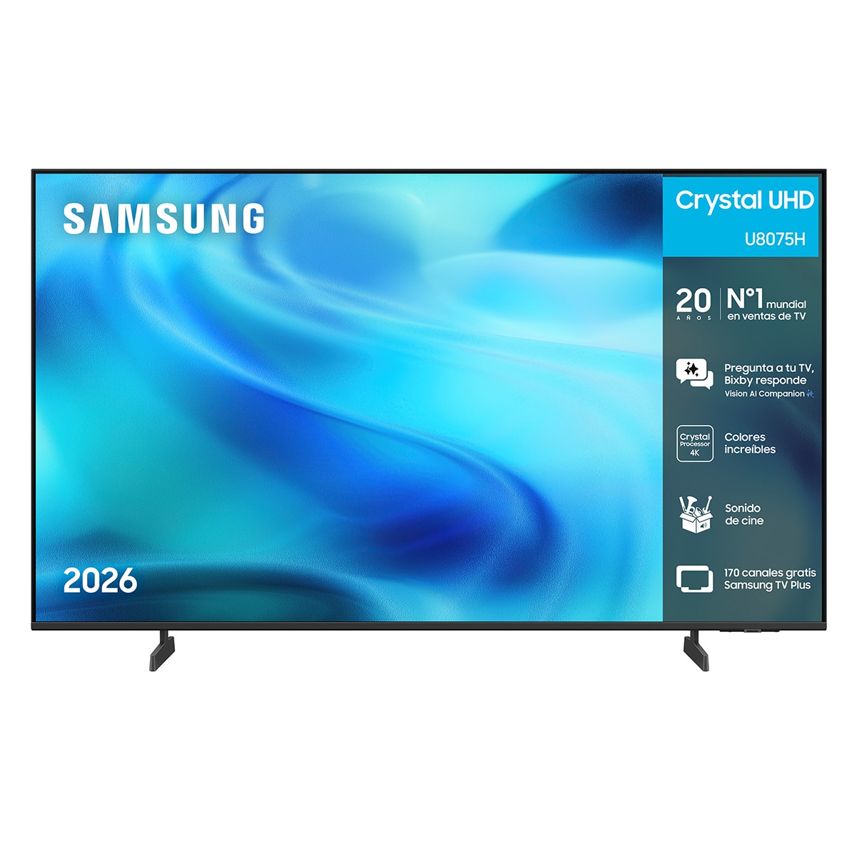 Imagen 0 de TV LED 108cm (43") Samsung TU43U7005HUXXC 4K Smart TV con Gaming Hub 120Hz