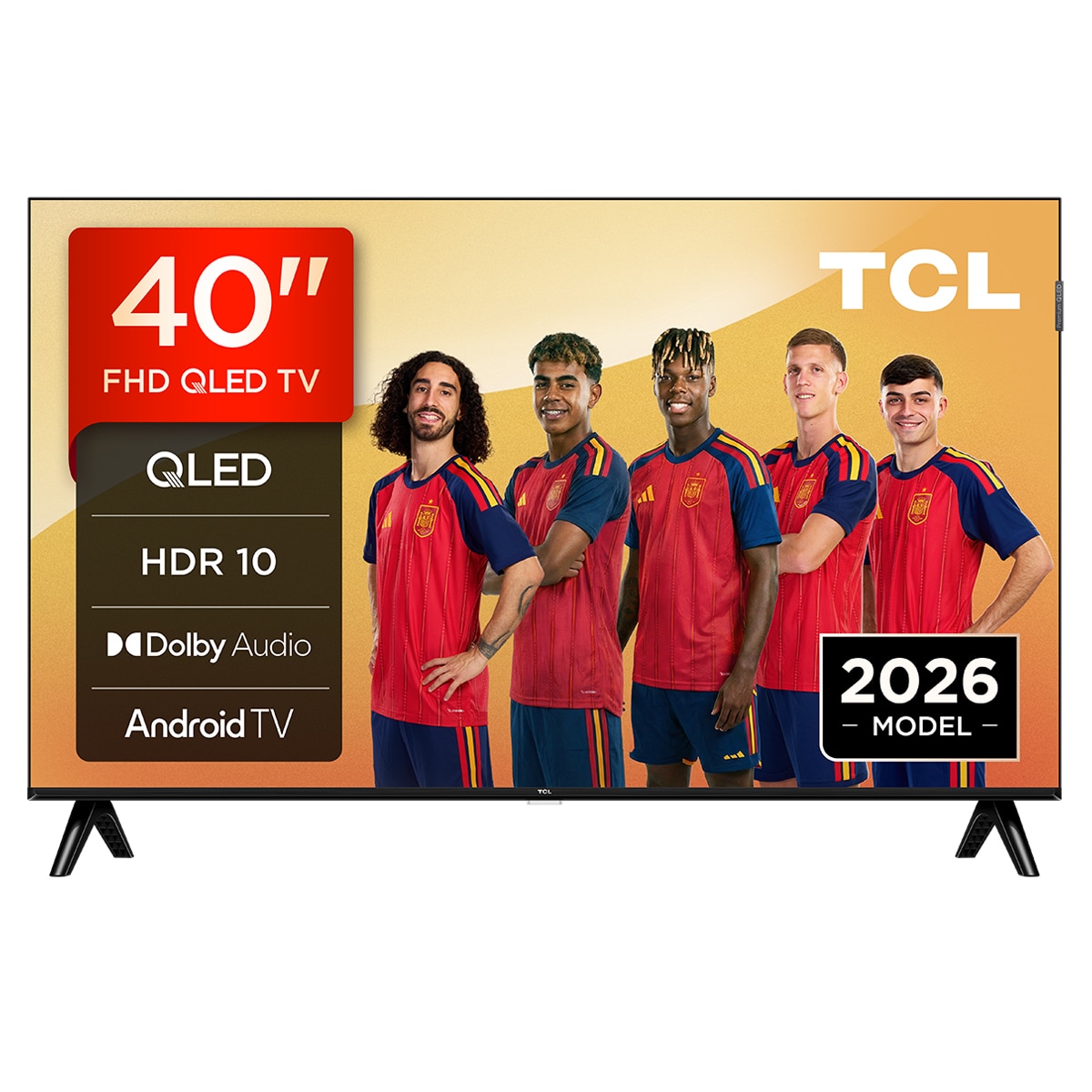 Imagen 0 de TV QLED TCL 40S5L 102cm (40") Full HD, HDR, Direct LED, Android TV, Dolby Audio