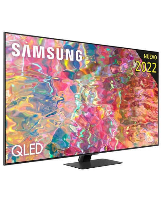 TV QLED 138 cm (55") Samsung QE55Q80B Dolby Atmos Smart TV (Reacondicionado grado C) - Titanio Titanio-1