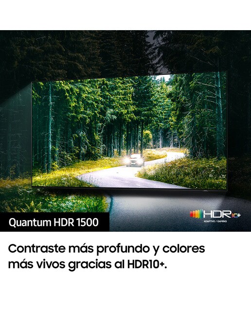 TV QLED 138 cm (55") Samsung QE55Q80B Dolby Atmos Smart TV (Reacondicionado grado C) - Titanio Titanio-5