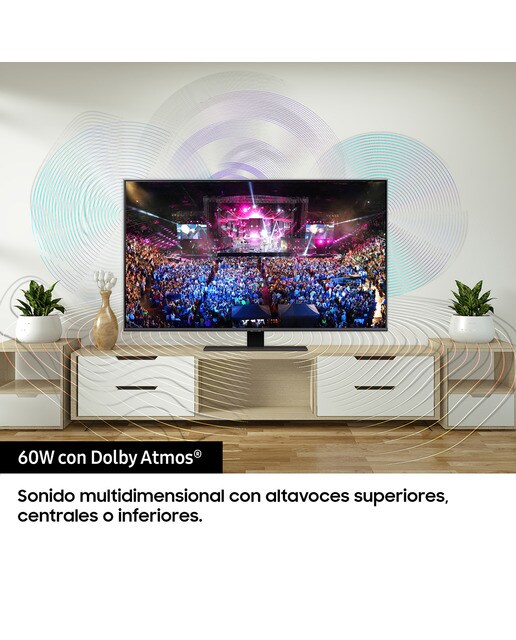 TV QLED 138 cm (55") Samsung QE55Q80B Dolby Atmos Smart TV (Reacondicionado grado C) - Titanio Titanio-6