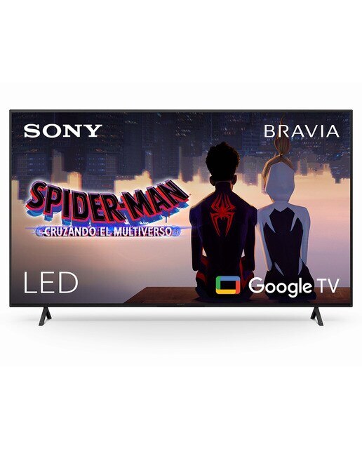 TV 55" Sony BRAVIA KD-55X75WL LED, 4K HDR, Google TV, Smart TV, Marco fino - Negro Negro-1