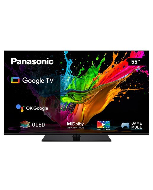 TV OLED 121 cm (48``) Panasonic TX-48MZ800E 4K HDR, Procesador HCX Pro AI, Dolby Vision IQ, HDR10, Pie rectangular fijo