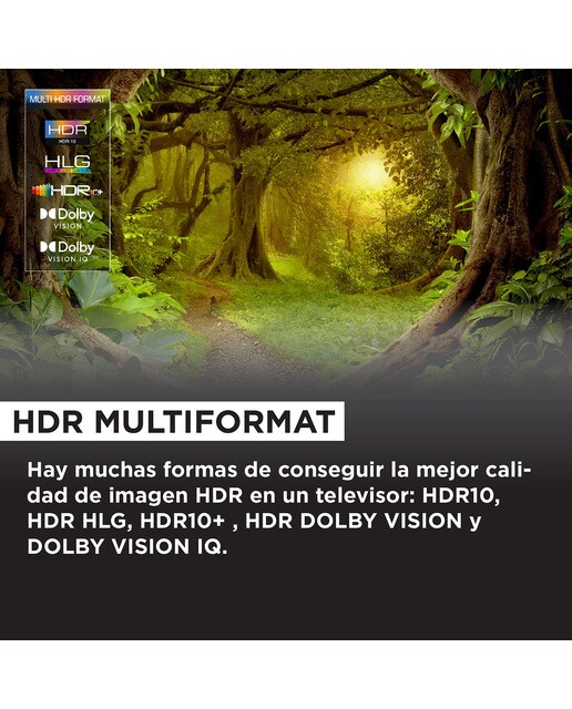 TV QD Mini LED 139 cm (55") TCL 55C805, 4K UHD 1300 nits, Smart Google TV Dolby Vision y Atmos, Motion Clarity Pro de 144 Hz Titanio-5
