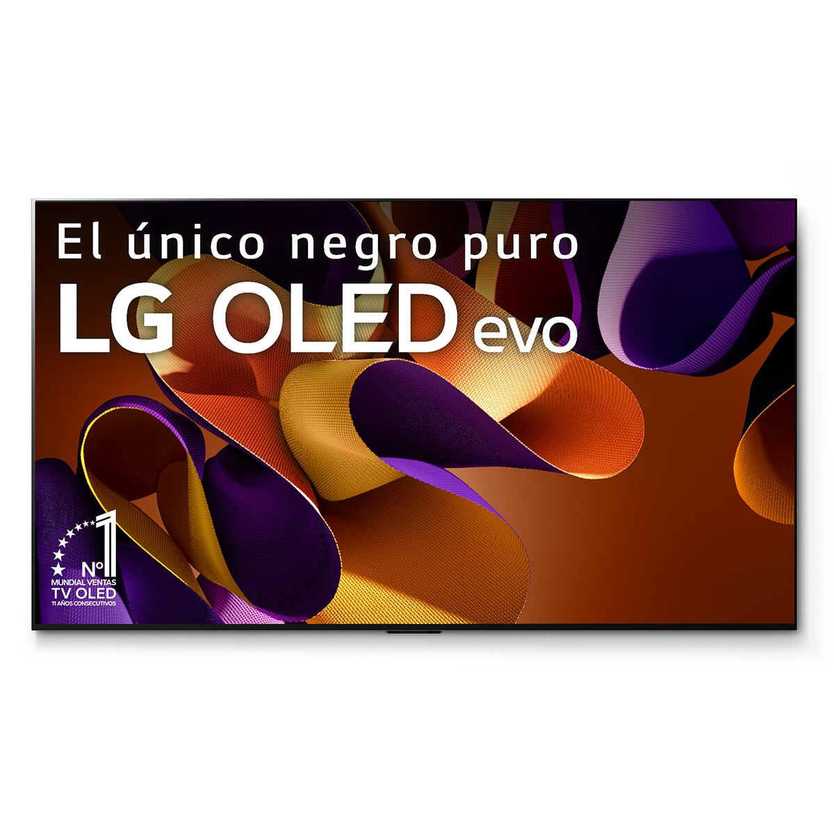 TV OLED evo* 139cm (55") LG OLED55G45LW 4K con Smart TV WebOS24 para instalar en pared con soporte incluido Negro / Plata-3