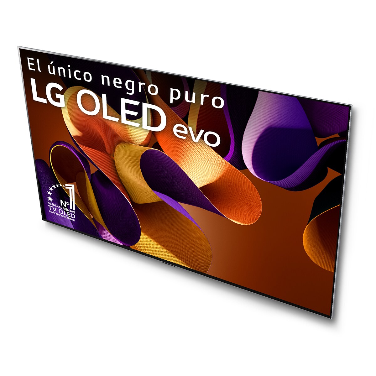 TV OLED evo* 139cm (55") LG OLED55G45LW 4K con Smart TV WebOS24 para instalar en pared con soporte incluido Negro / Plata-4