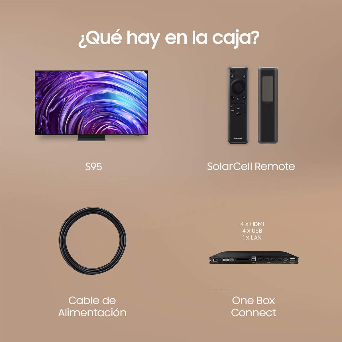 TV OLED 139 cm (55") Samsung TQ55S95DATXXC 4K AI Upscalling con Inteligencia Artificial Smart TV Negro-9