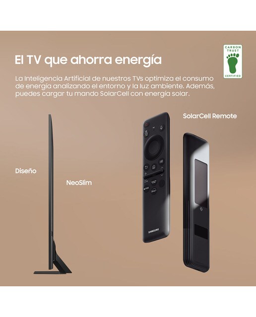 TV Neo QLED 125 cm (50") Samsung TQ50QN90DATXXC 4K AI Upscalling con Inteligencia Artificial Smart TV Negro-3