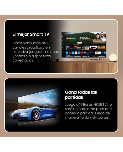 TV Neo QLED 125 cm (50") Samsung TQ50QN90DATXXC 4K AI Upscalling con Inteligencia Artificial Smart TV Negro-5