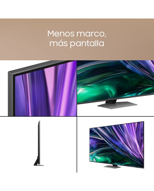 TV Neo QLED 139 cm (55") Samsung TQ55QN85DBTXXC 4K AI Upscalling con Inteligencia Artificial Smart TV Gris-9