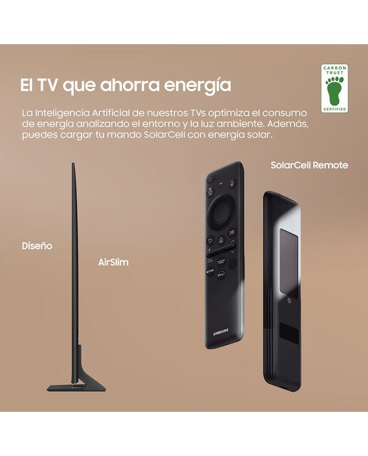 TV LED 139 cm (55") Samsung TU55DU8505KXXC 4K Procesador Crystal UHD Smart TV Gris-3