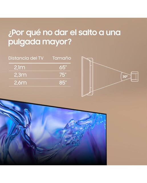 TV LED 139 cm (55") Samsung TU55DU8505KXXC 4K Procesador Crystal UHD Smart TV Gris-6