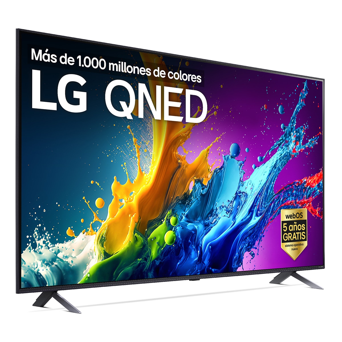 TV QNED 126cm (50") LG 50QNED80T6A 4K con Smart TV WebOS24 Negro / Azul-1