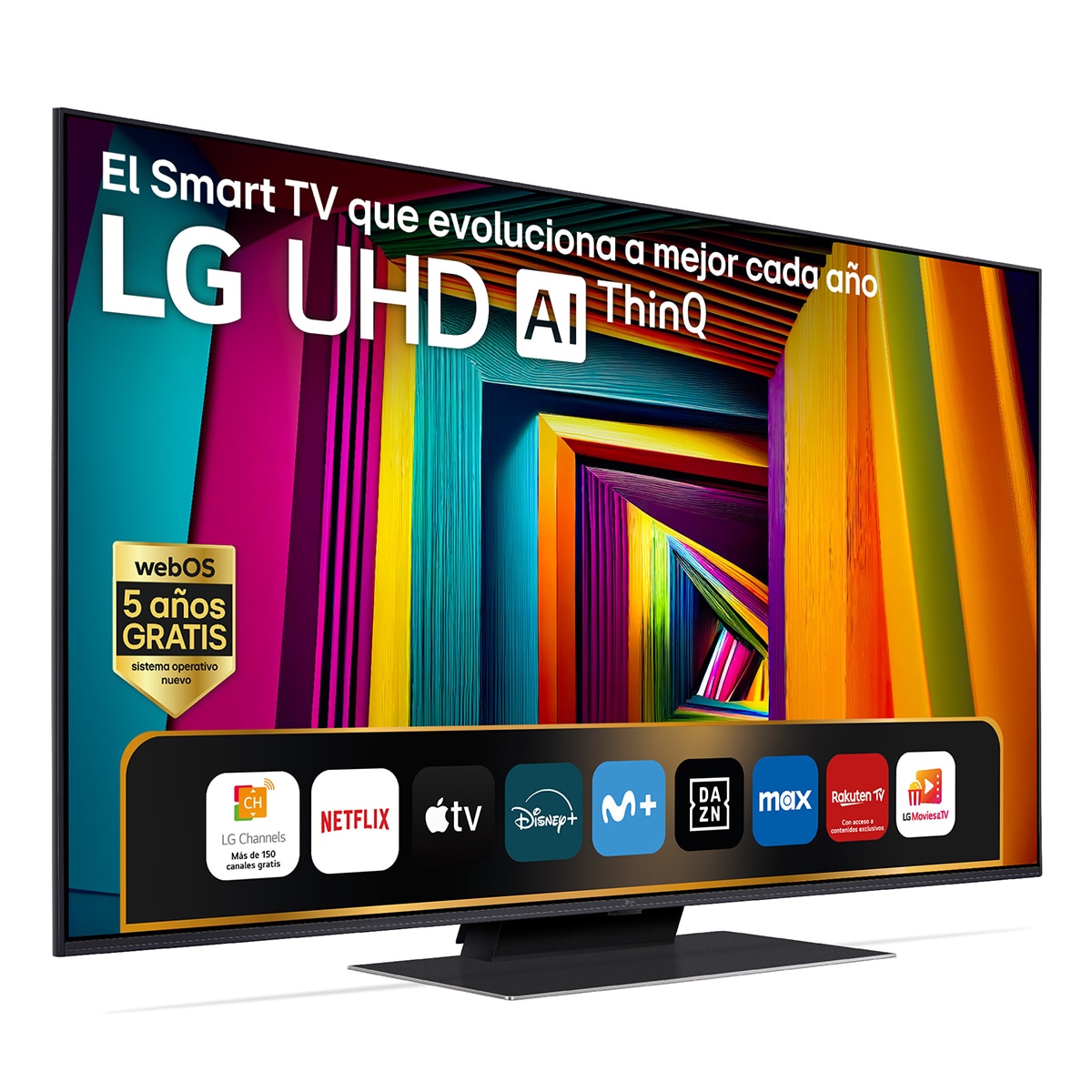 TV LED 126cm (50") LG 50UT91006LA UHD 4K con Smart TV WebOS24 Negro / Azul-1