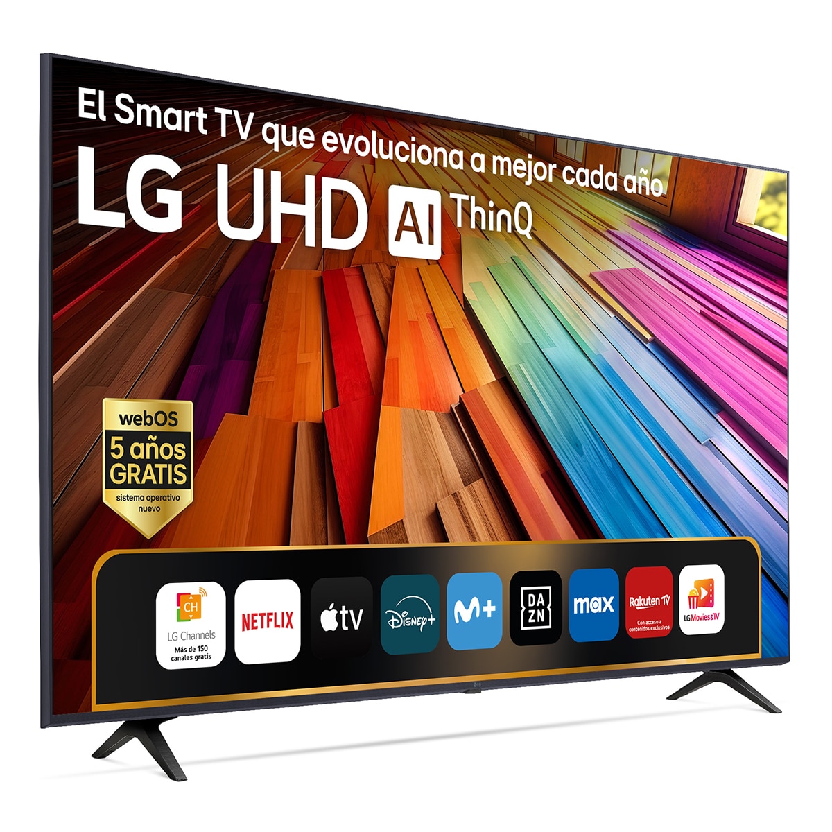 TV LED 126cm (50") LG 50UT80006LA UHD 4K con Smart TV WebOS24 Negro / Azul-1
