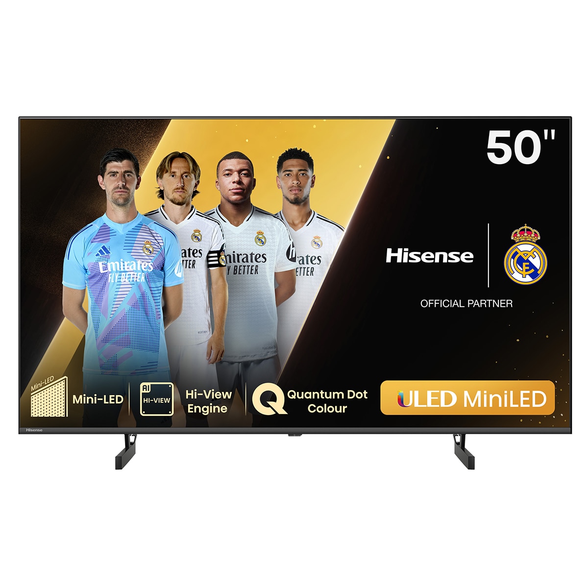 TV MiniLED 127cm (50") Hisense 50U6NQ UHD 4K Smart TV Gris oscuro / Negro-1
