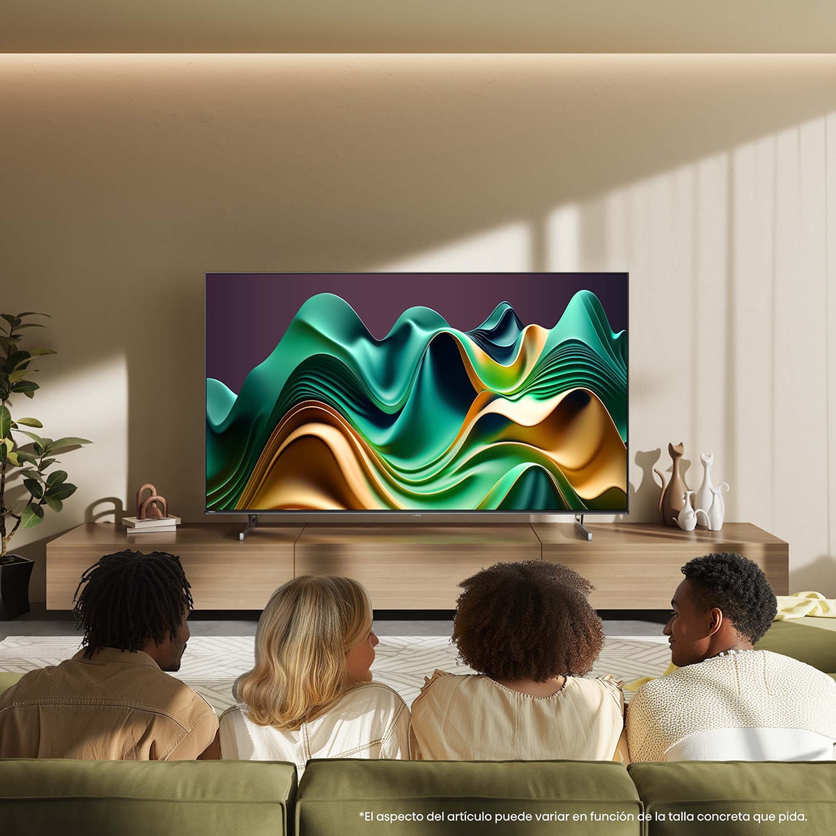 TV MiniLED 127cm (50") Hisense 50U6NQ UHD 4K Smart TV Gris oscuro / Negro-16