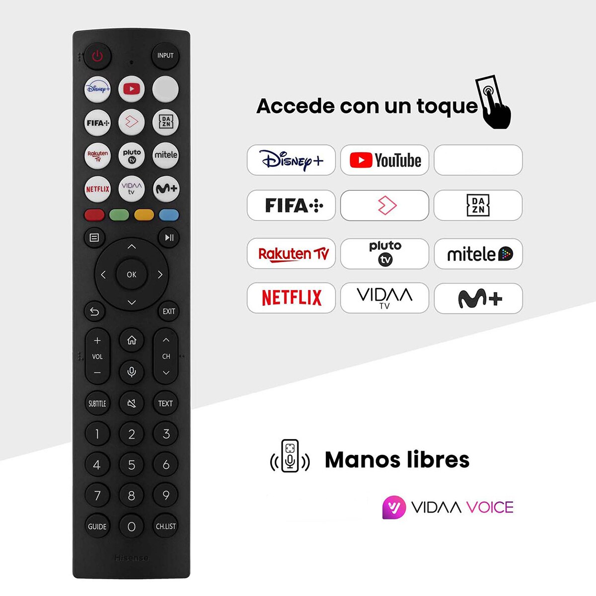 TV QLED 127cm (50") Hisense 50A7NQ UHD 4K Smart TV Gris carbón-9