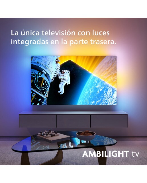 TV OLED 121cm (48") Philips Ambilight 48OLED819 UHD4K, Dolby Vision y Dolby Atmos, Google TV, Smart TV Cromado-4