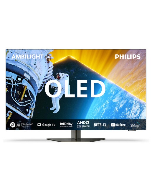 TV OLED 121cm (48") Philips Ambilight 48OLED819 UHD4K, Dolby Vision y Dolby Atmos, Google TV, Smart TV Cromado-16